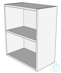 Hängeschrank L600/H730, Front offen Abmessung: 600x320x730mm (LxTxH)Front...